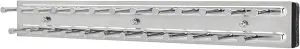 Rev-A-Shelf Pullout 14 Inch Side Mount Extending Closet Tie and Belt Organization Storage Rack Holder for Up to 25 Ties, Chrome, TRC-14CR