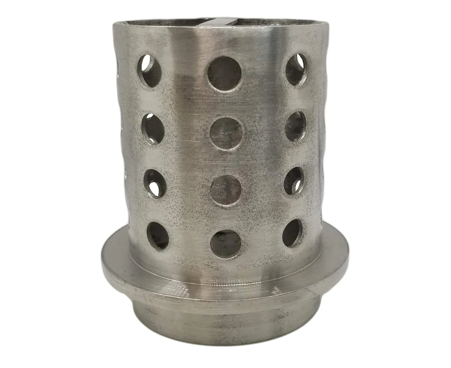 Rosenthal Collection - Perforated Stainless Steel Casting Flask for Vacuum Jewelry Casting 10 GA- (3.57mm) (2.5" x 4")