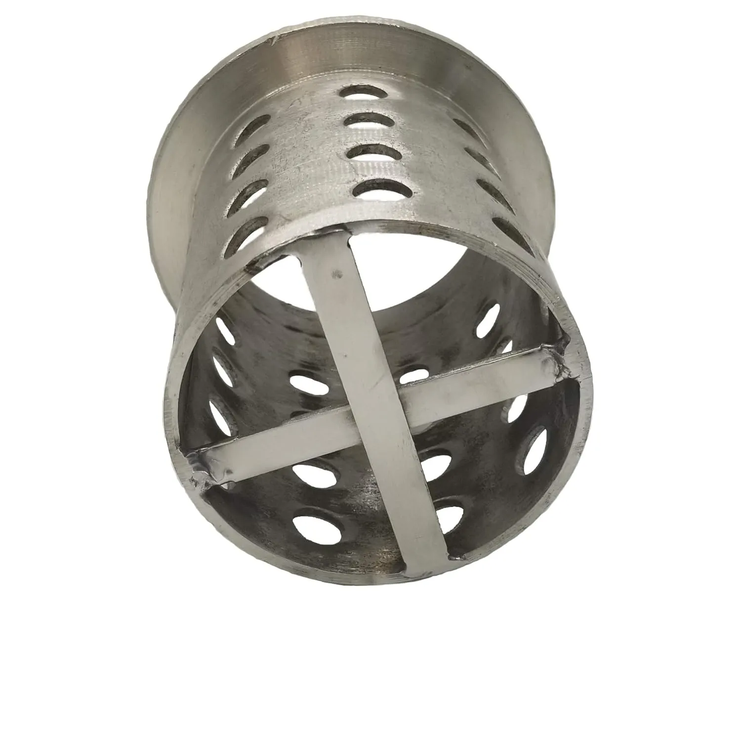 Rosenthal Collection - Perforated Stainless Steel Casting Flask for Vacuum Jewelry Casting 10 GA- (3.57mm) (2.5" x 4")
