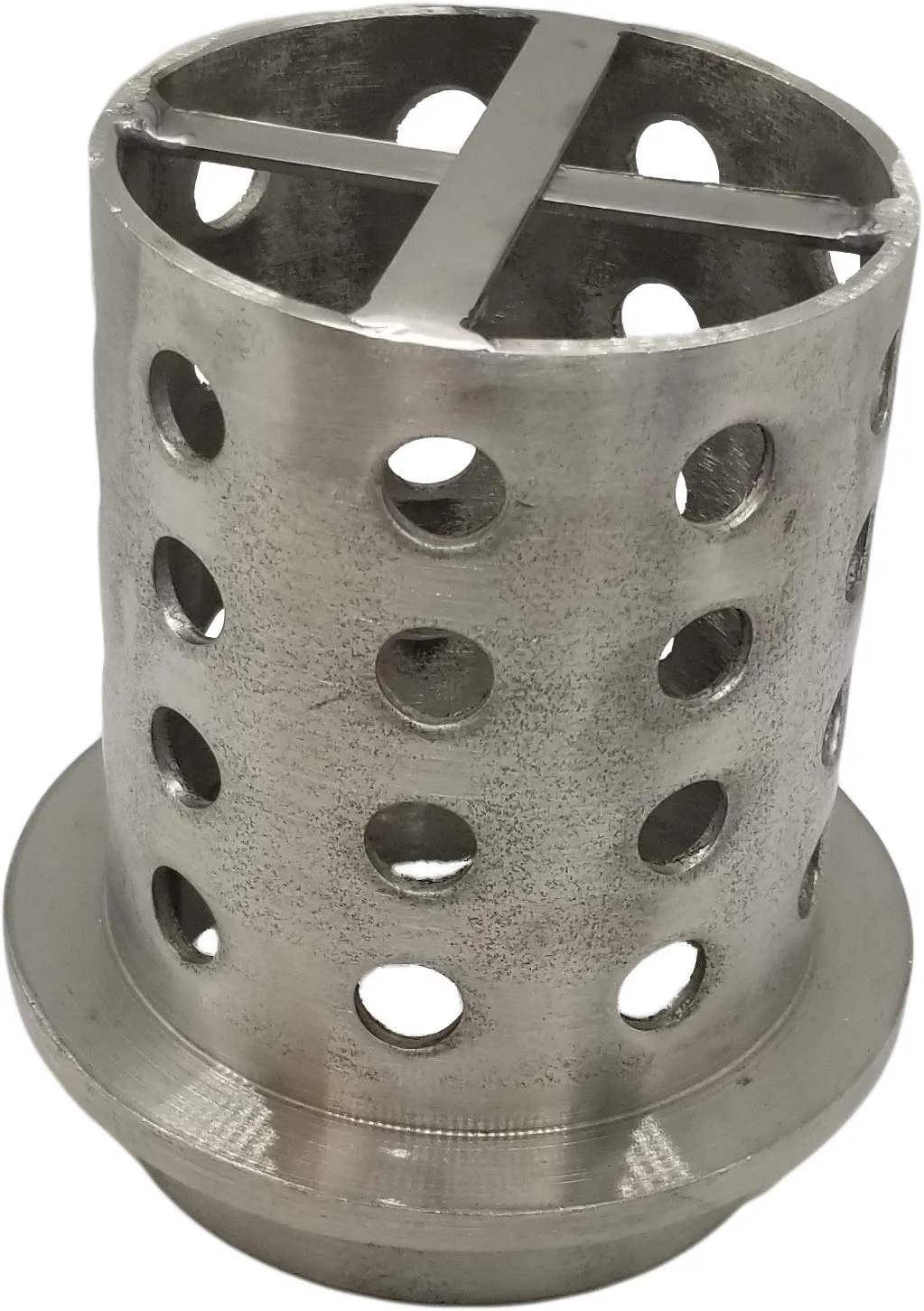 Rosenthal Collection - Perforated Stainless Steel Casting Flask for Vacuum Jewelry Casting 10 GA- (3.57mm) (2.5" x 4")