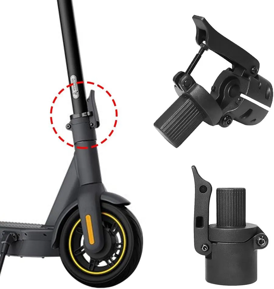 Scooter Folding Pole Fittings Assessories for Segway Ninebot Max G30 Electric Scooter, Front Folding Pole Kit Parts Replacement Spare Parts