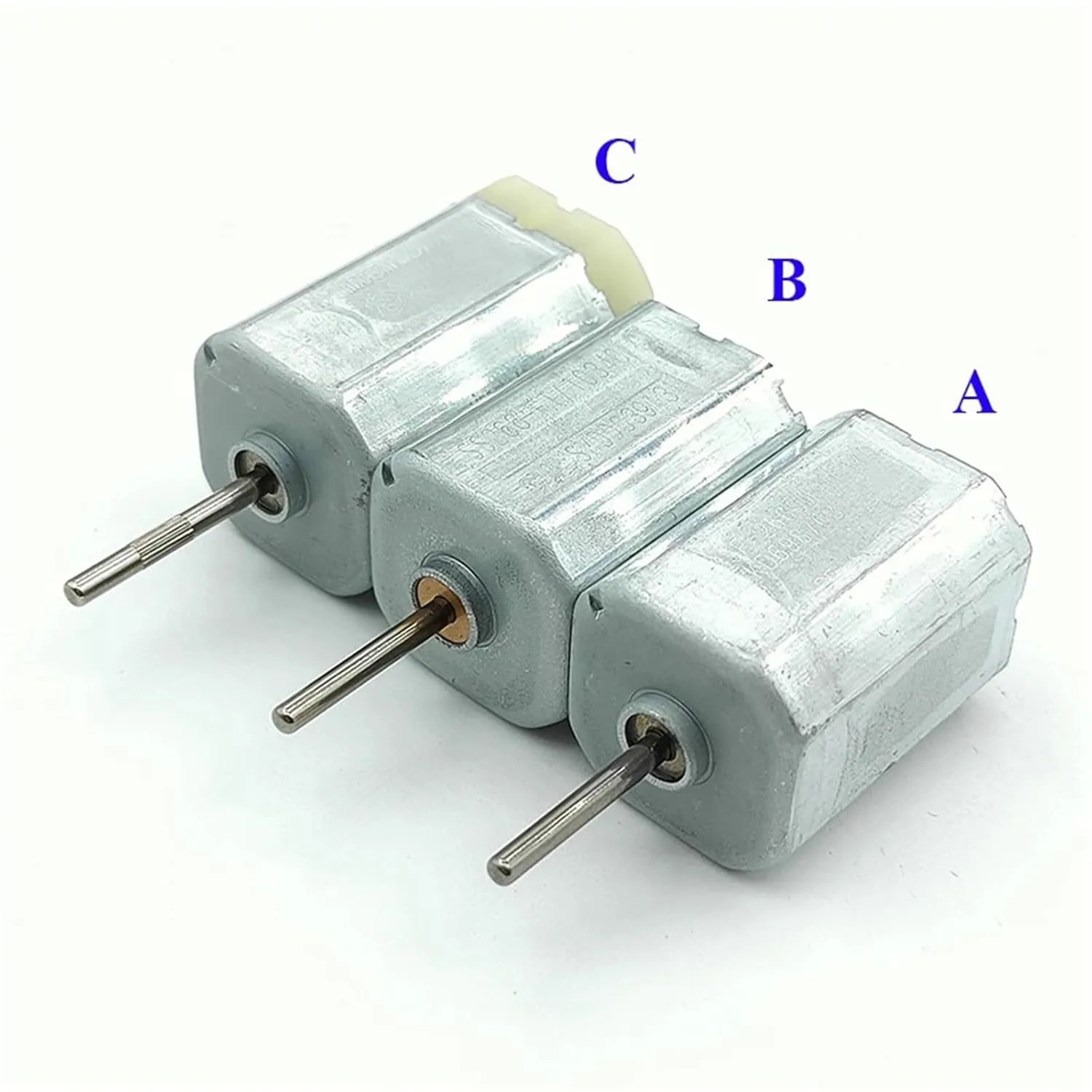 SF-266SH-10340 SS266-FT-10340 SF-266SA-1G160 Mini 18mm Square Motor DC 12V 18V 24V 6-Pole Rotor Motor for Car Rearview Mirror Repair 1Pcs(C SF-266SA-1G160)