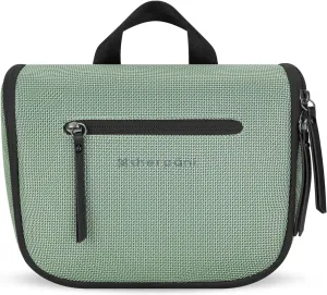 Sherpani Co-Pilot, Travel Toiletry Bag, Hanging Cosmetic Organizer, Water Resistant Makeup Bag, Shower Dopp Kit, Travel Essentials Toiletries for Women (Aloe Mist)