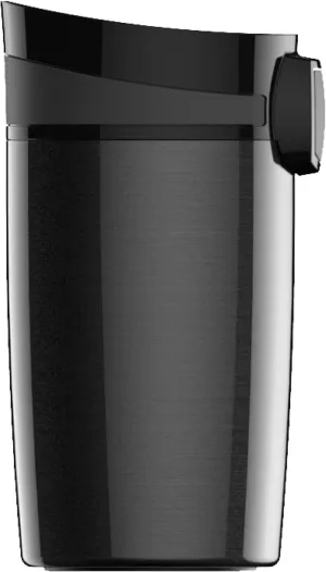 SIGG - Insulated Coffee Cup - Travel Mug Black - Hot & Cold. Leakproof. BPA Free - 18/8 Stainless Steel - 9 Oz