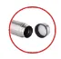 Sipper Bottle 500ml Single Wall Silver Stainless Steel Vacuum Flask
