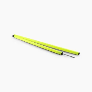 Slalom pole folding
