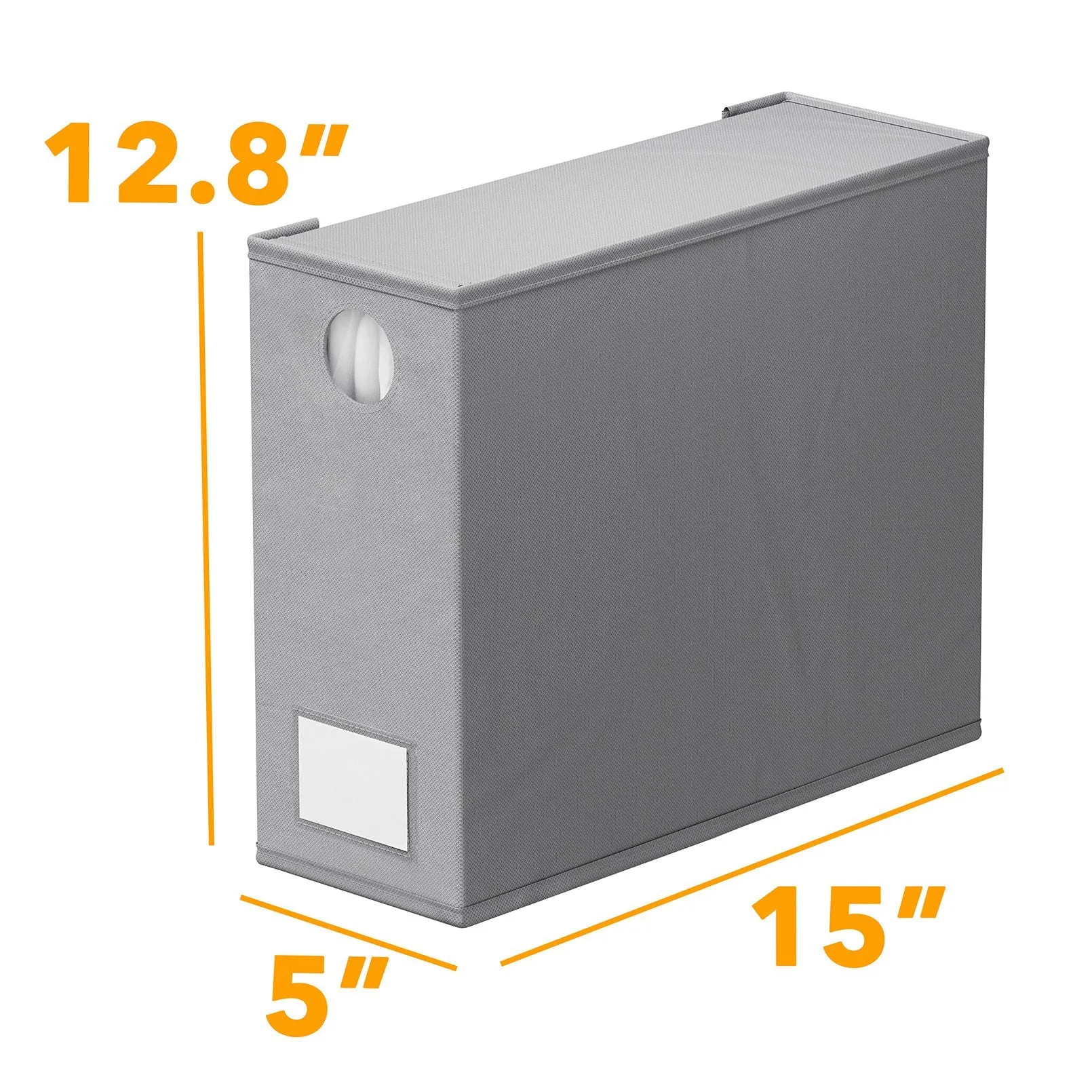 SpaceAid 4 Pack Bed Sheet Organization Folder in Gray