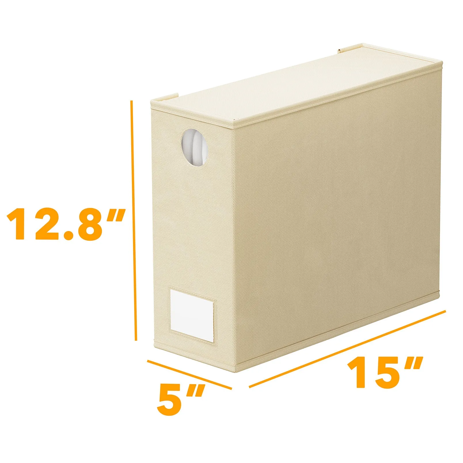 SpaceAid Foldable Bed Sheet Organizer 4 Pack Set, Beige