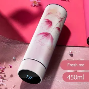 Stainless Steel 450ml Water Bottle Thermos Vacuum Flask