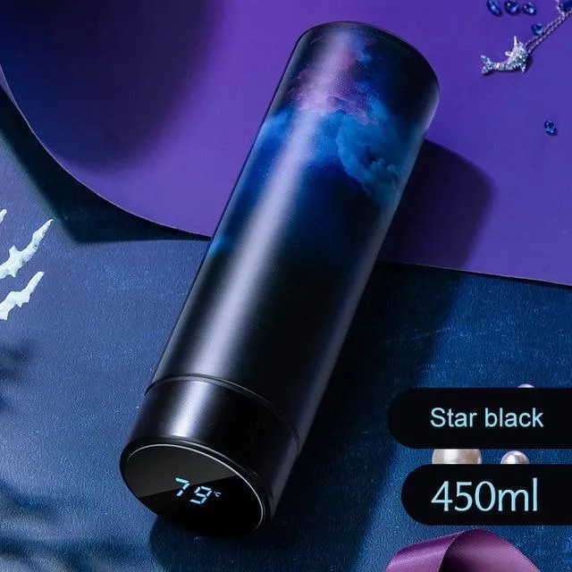 Stainless Steel 450ml Water Bottle Thermos Vacuum Flask