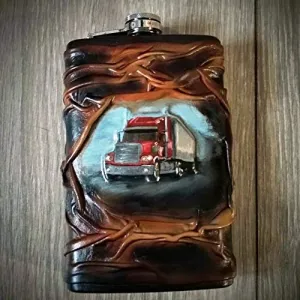 Stainless Steel Flask «Truck»
