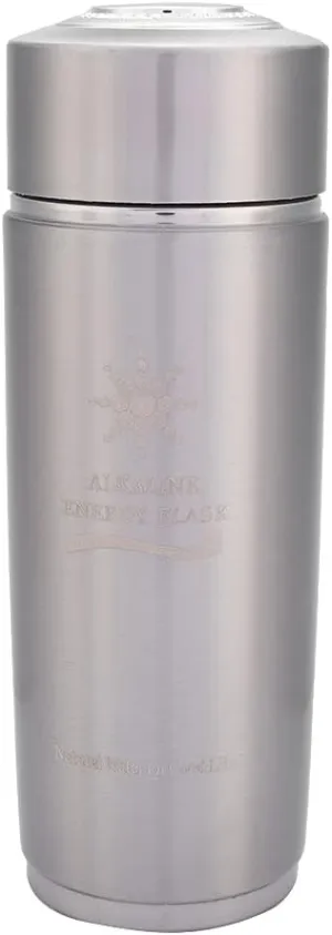 Stainless Water Bottle Portable Nano Balance Bio Energy Lonizer Cup Flask for Health Enthusiasts (Sliver)