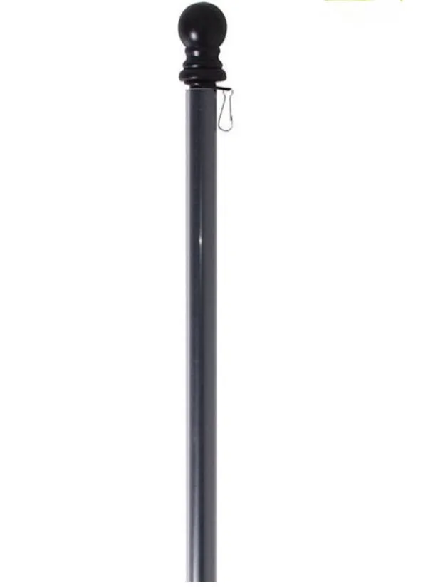 Standard Flag Pole  - Black                        P9-7333B