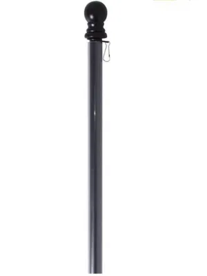 Standard Flag Pole  - Black                        P9-7333B