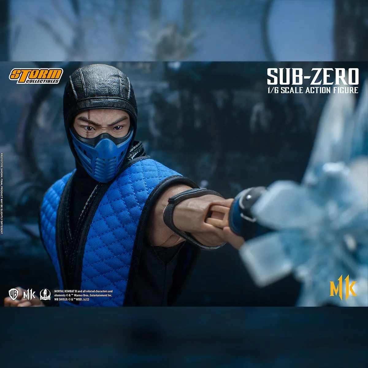 Storm Multi-functional Action Mortal Figure 11 Collectibles Professional assistance Kombat Sub-Zero 1/6 (KLASSIC)
