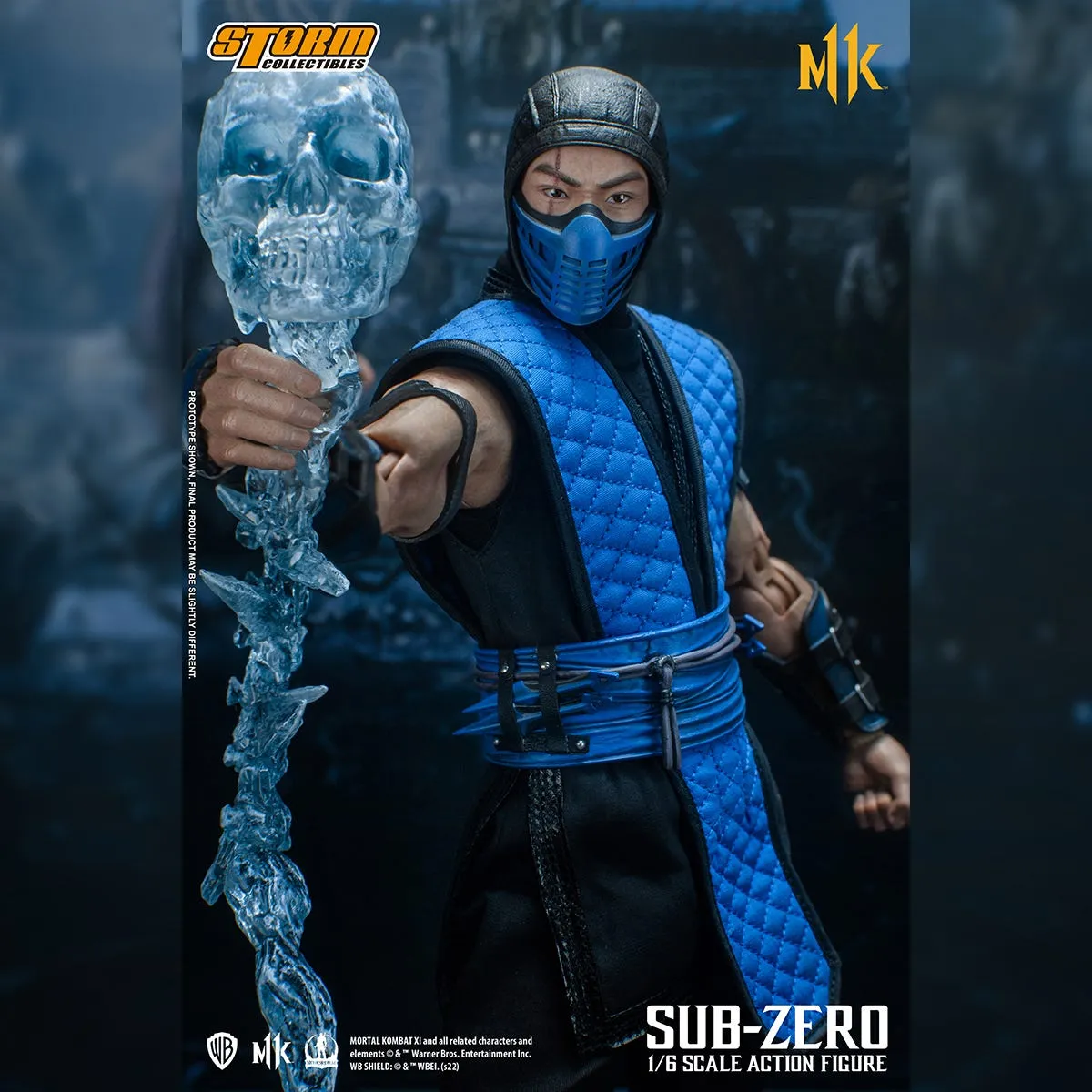 Storm Multi-functional Action Mortal Figure 11 Collectibles Professional assistance Kombat Sub-Zero 1/6 (KLASSIC)