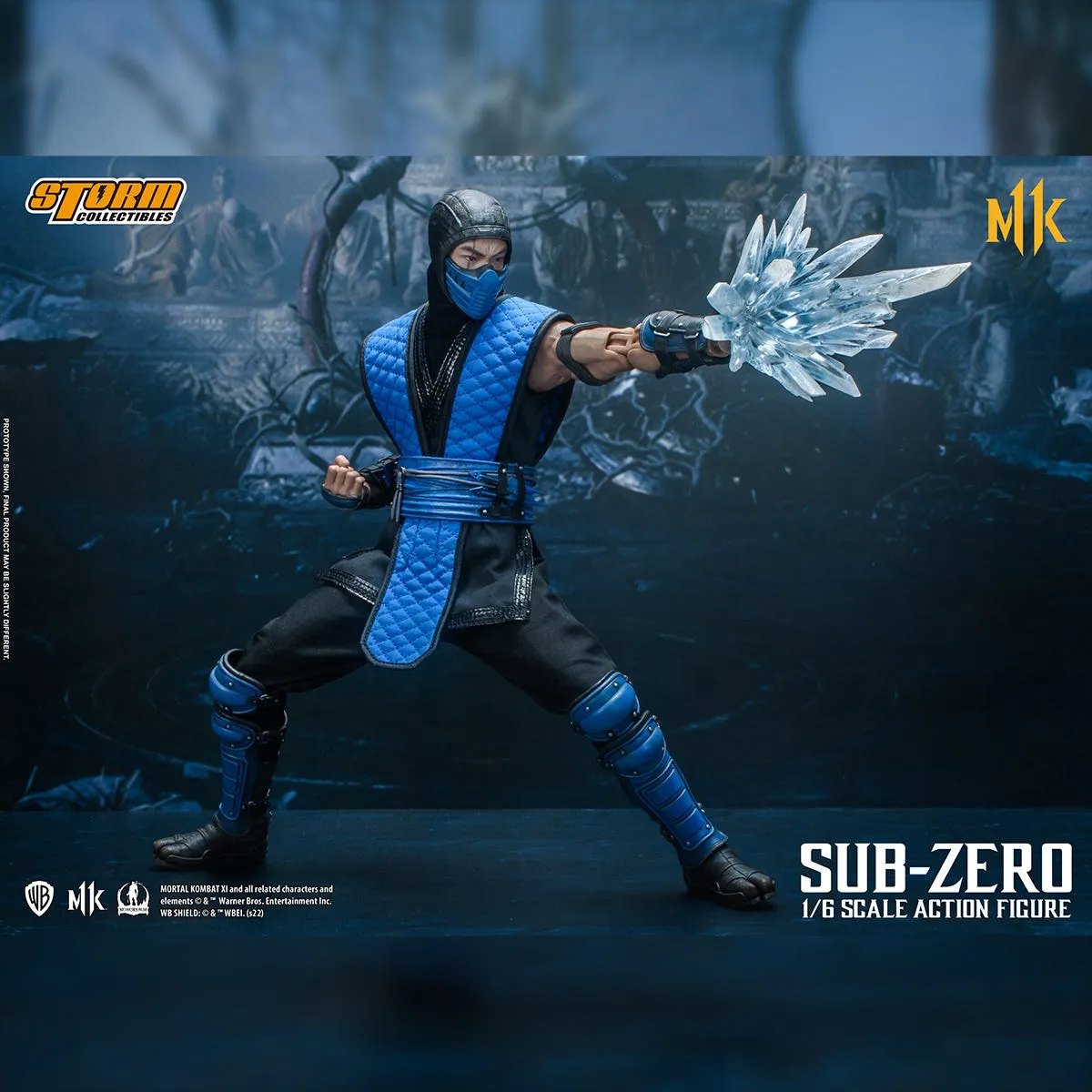 Storm Multi-functional Action Mortal Figure 11 Collectibles Professional assistance Kombat Sub-Zero 1/6 (KLASSIC)