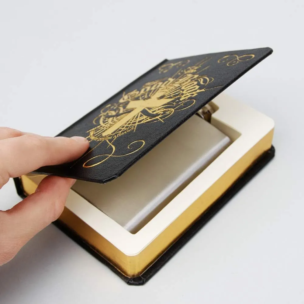Suck UK Bible Flask - The Good Book Secret Alcohol Stash - Hidden Booze Container & Festival Drink Smuggler - Discreet Holy Water Hip Flask in Hollowed Book - Funny Gag Gift for Men & Drinkers