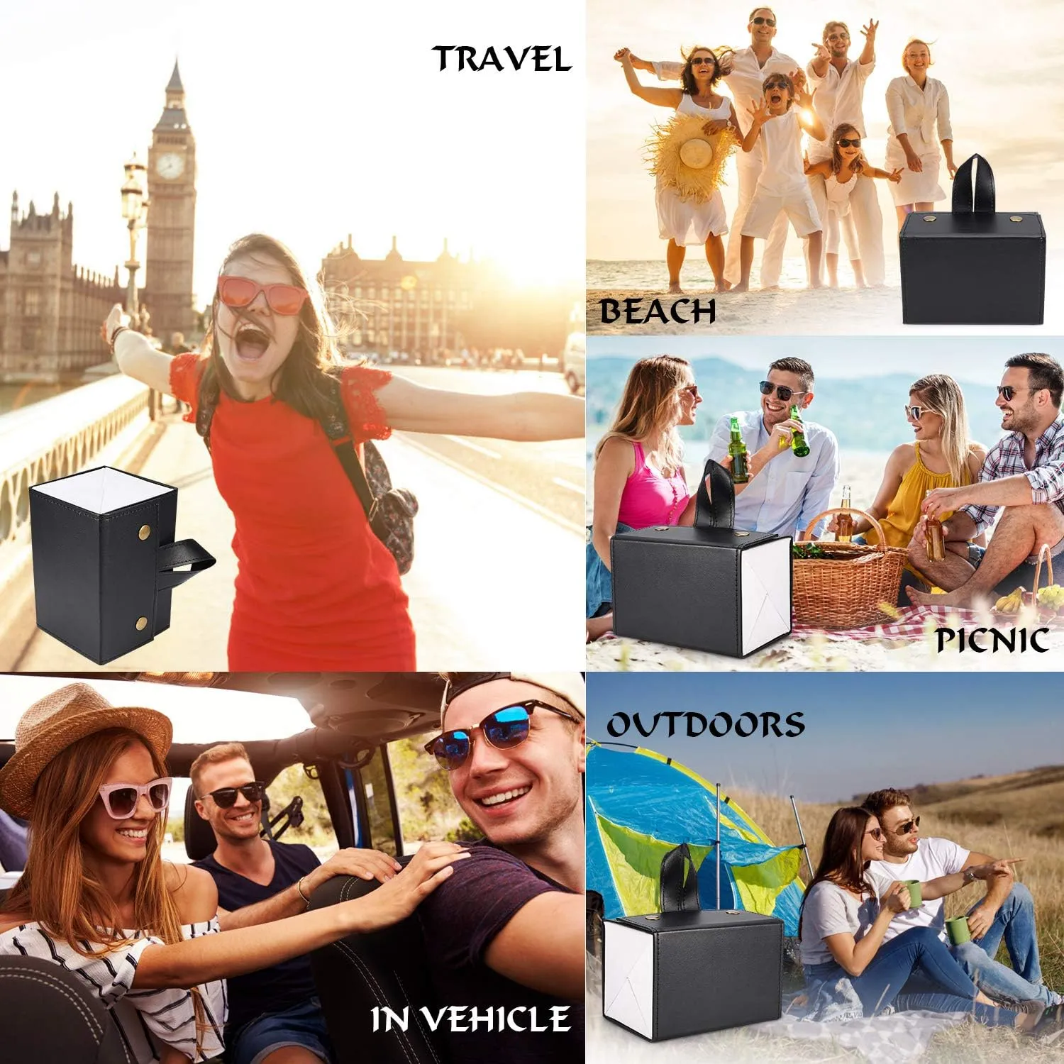 Sunglass Eyeglass Organizer Collector 5 slot 6 Slot PU Eyeglasses Storage Case Box Multiple Hanging Eyewear Display…