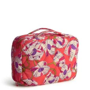 Swirling Poppies Hanging Travel Organizer