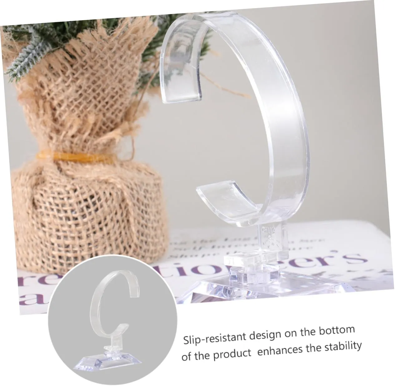 TENDYCOCO 18 Pcs Plastic Watch Display Stand Jewelry Rack Pocket Watch Display Dome Belt Display Stand Pin Display Jewelry Tray Jewelry Hanger Watch Holder Stand Display Rack Watch Stand Pvc