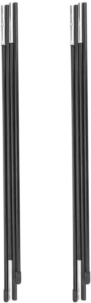 Tent Pole Support,Fiberglass Outdoor Support Rod,Tent Pole Kit Shock Corded Camping Tent Equipment