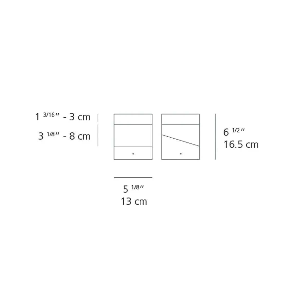 Tetragono Outdoor LED Wall Light