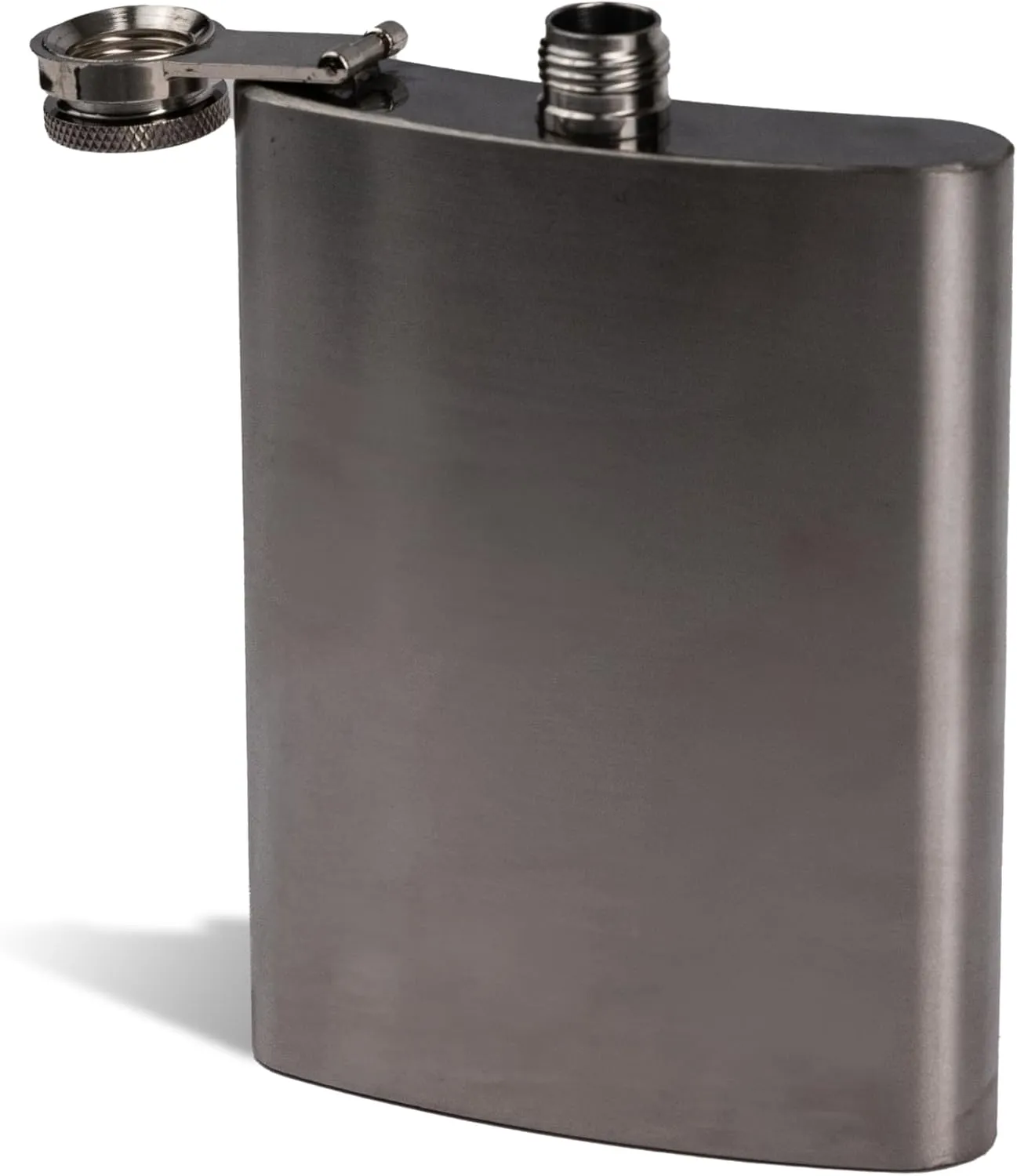 The Memory Company | Licensed NCAA Stainless Steel Team Logo Flask and (4) Shot Glass Set