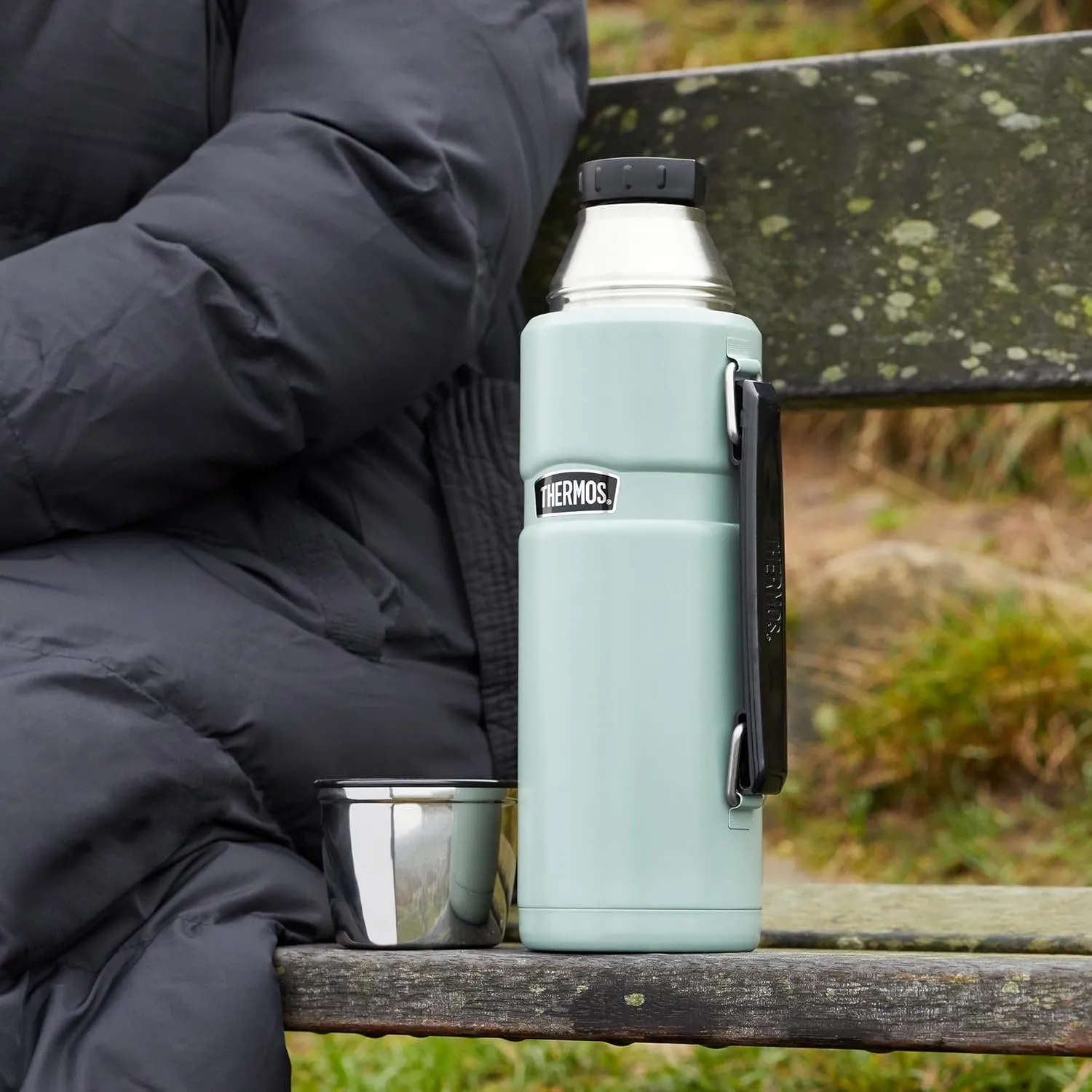 Thermos 170287 Stainless King Flask, Copper, 1.2L
