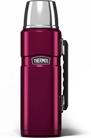 Thermos 81092 Flask, Stainless Steel, Raspberry, 1.2L