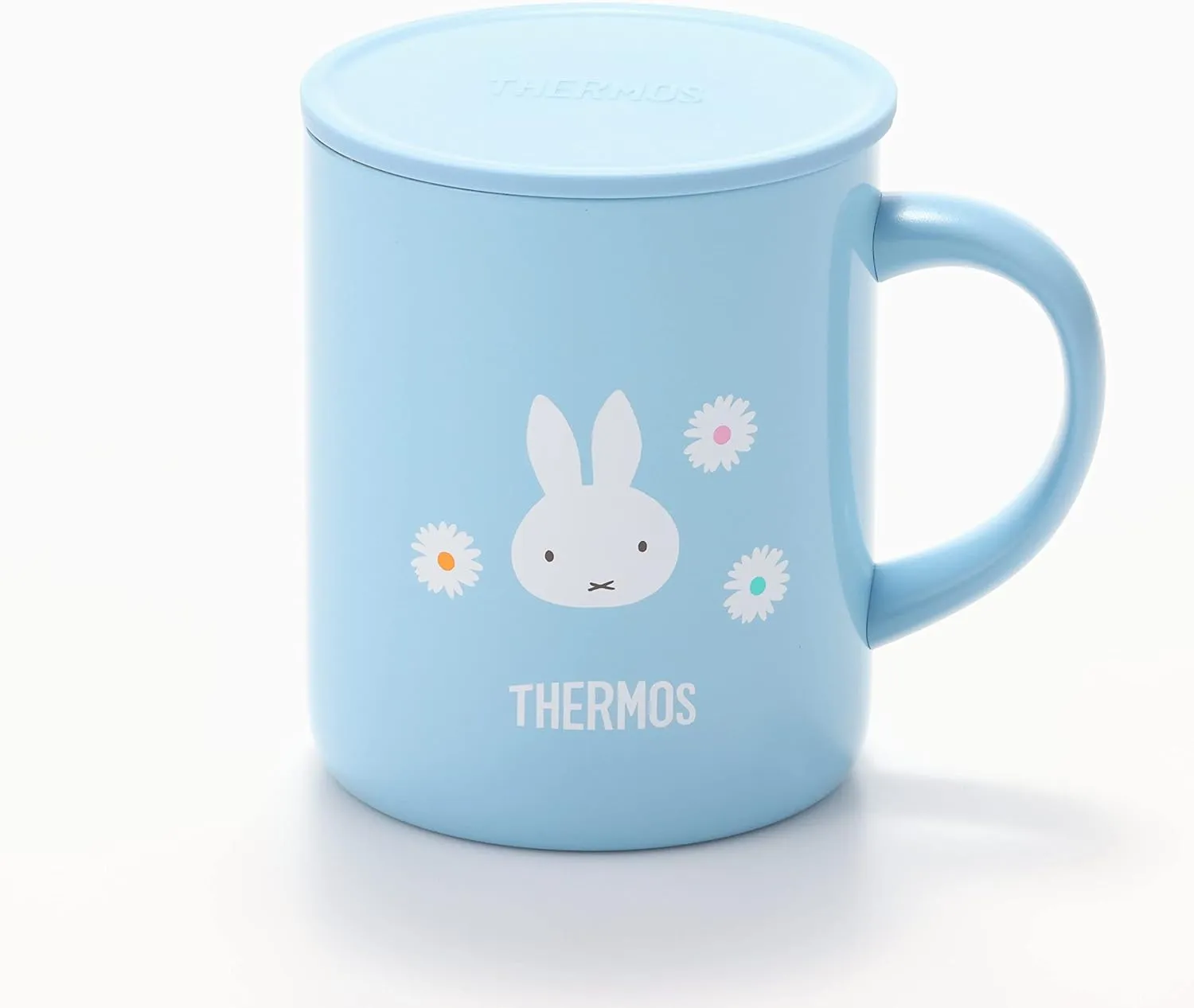 Thermos JDG-350B LB Vacuum Insulated Mug, 11.8 fl oz (350 ml), Miffy, Light Blue