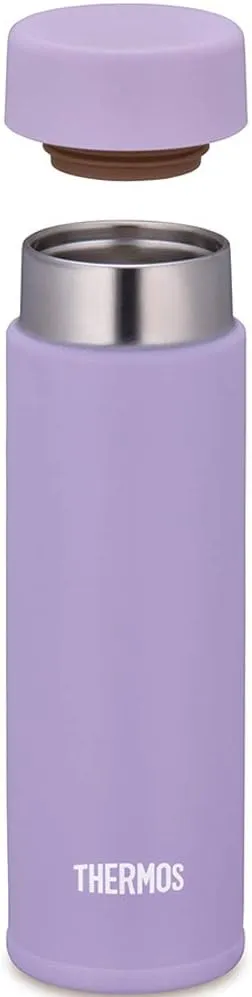 Thermos Water Bottle, Vacuum Insulated Pocket Mug, 5.1 fl oz (150 ml), Purple JOJ-150 PL (Small Capacity Model)