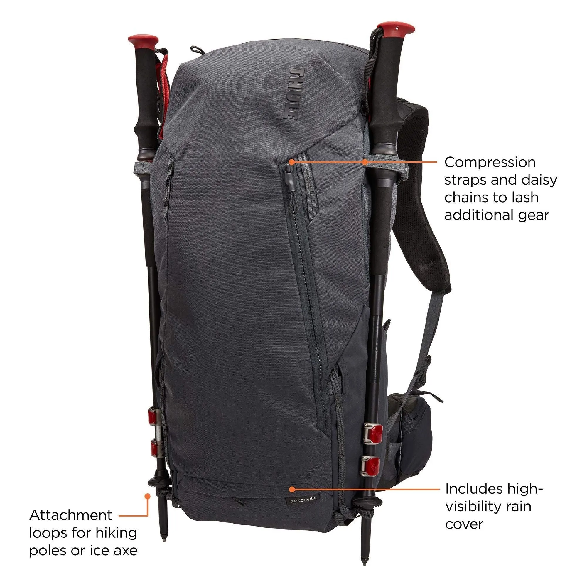 Thule AllTrail X 35L hiking backpack - Obsidian