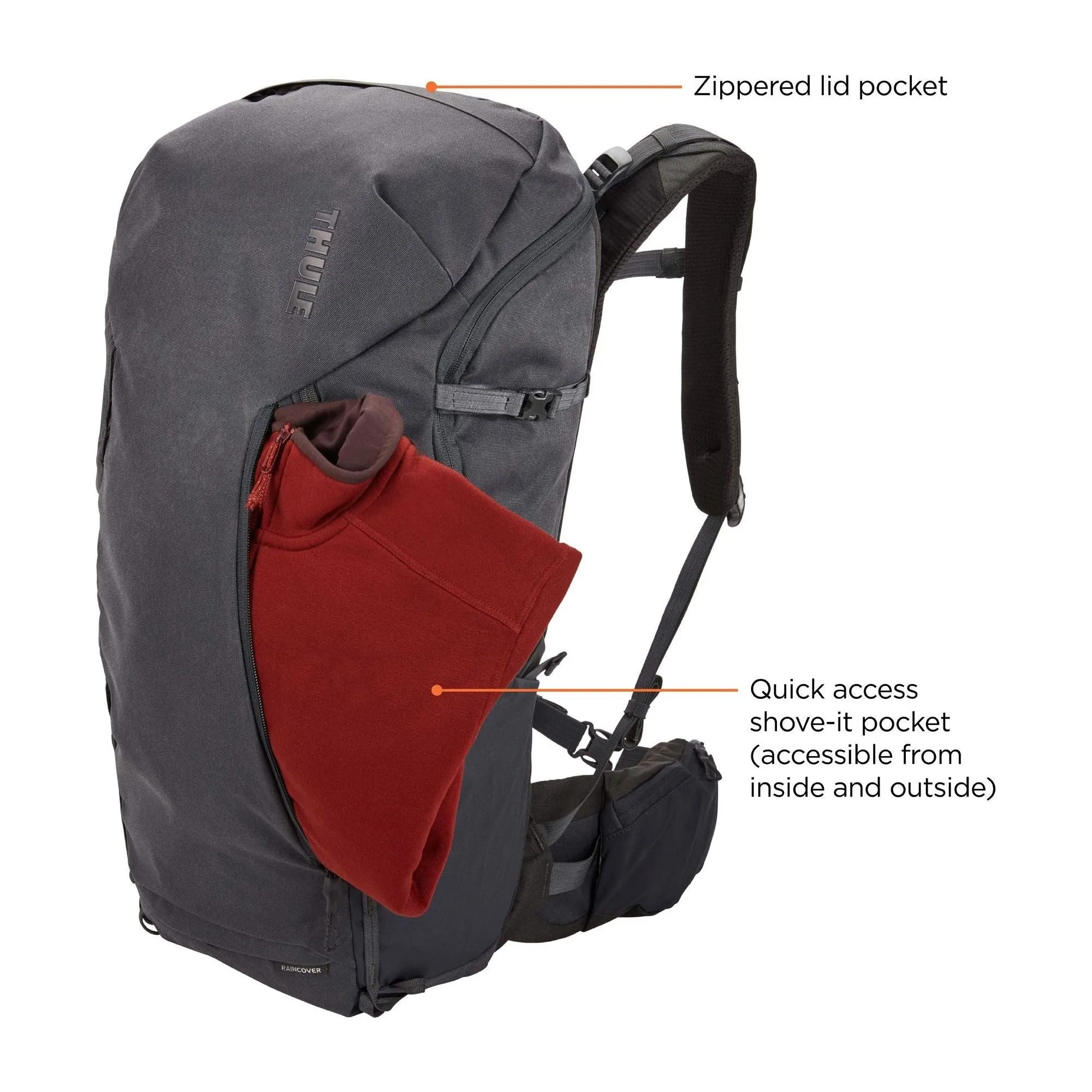 Thule AllTrail X 35L hiking backpack - Obsidian