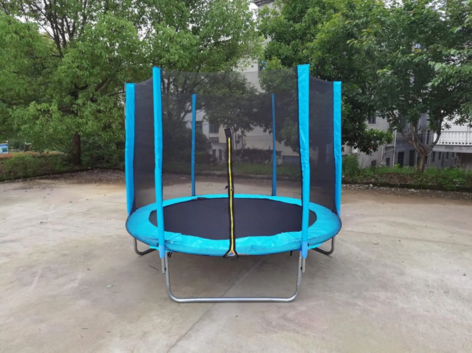 Trampoline Replacement Cover, Replacement Trampoline Safety Net, Enclosure Surround for 8Ft 10Ft 12Ft for Round Trampoline Mesh 6/8 Pole Enclosure Accessoire Safety Netting -Net Only, Blue
