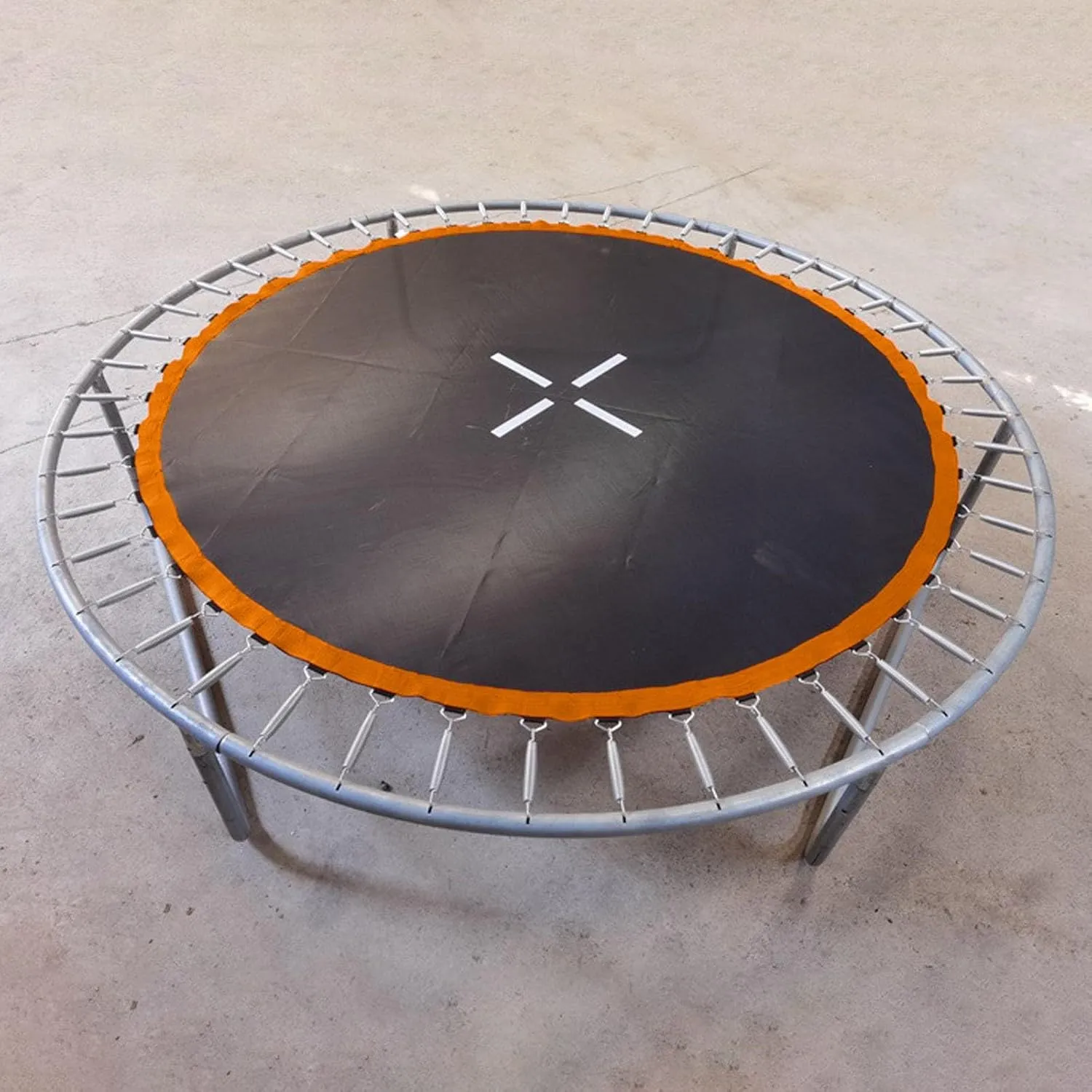 Trampoline Spring Cover, Jumping Mat, 6ft/8ft Round Trampoline Pad Replacement No Hole Tear-Resistant Pole Pad Waterproof UV Resistant Safety Pads
