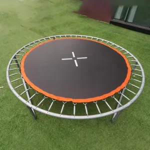 Trampoline Spring Cover, Jumping Mat, 6ft/8ft Round Trampoline Pad Replacement No Hole Tear-Resistant Pole Pad Waterproof UV Resistant Safety Pads