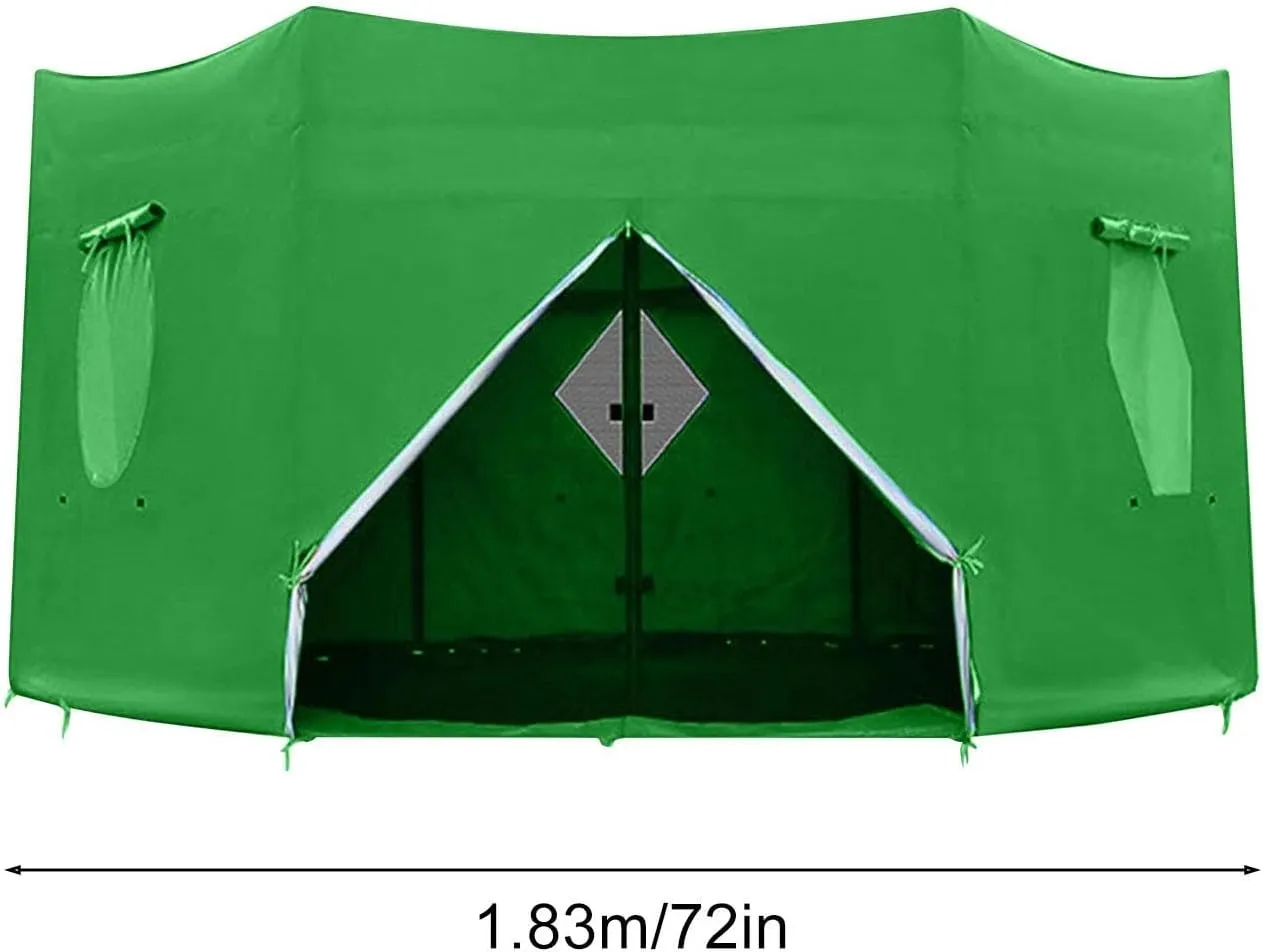 Trampoline Tent 6FT 8FT 10FT 12FT 14FT, Fits for 6 Straight Round Trampoline, Trampoline Accessory Tent, Trampoline, Tent Only