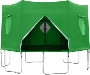 Trampoline Tent 6FT 8FT 10FT 12FT 14FT, Fits for 6 Straight Round Trampoline, Trampoline Accessory Tent, Trampoline, Tent Only