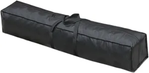 Travel Duffel Bag Large Sports Equipment Storage with Zipper Dustproof Long Luggage Bag Water Resistant for Tent Pole Gym, 100cmx25cmx25cm
