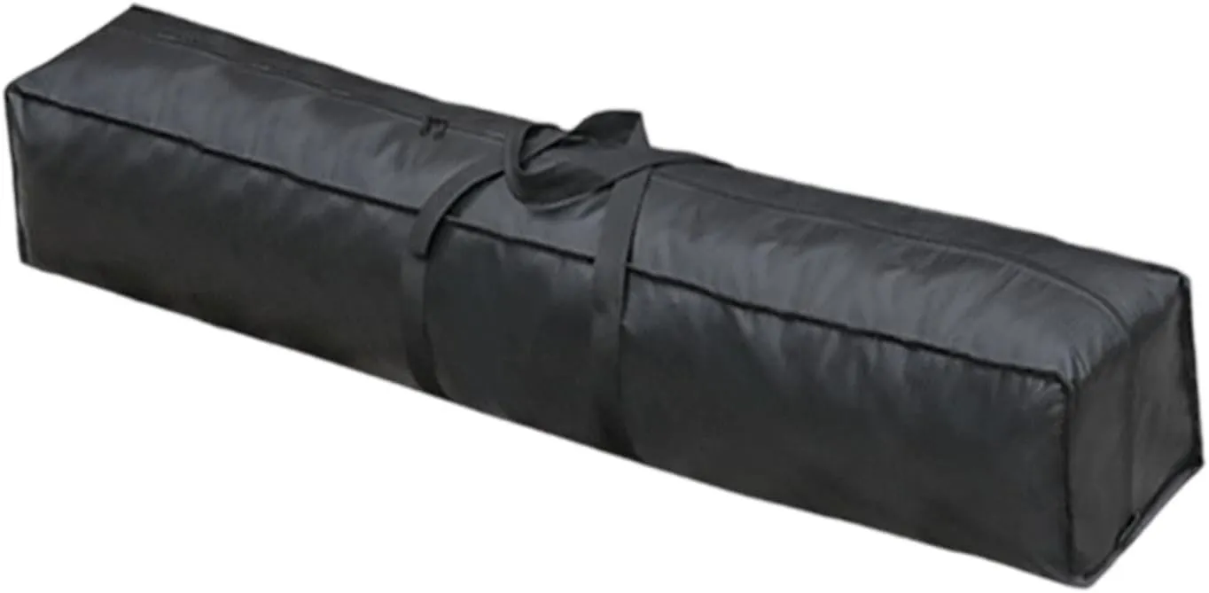 Travel Duffel Bag Large Sports Equipment Storage with Zipper Dustproof Long Luggage Bag Water Resistant for Tent Pole Gym, 100cmx25cmx25cm