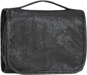 Travel Toiletry Bag for Women,Hanging Travel Toiletry Bag with Jewelry Organizer Compartment,Makeup Bag, Waterproof and Dirt Resistant, Travel Essentials, Medium,Bright Black