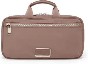 TUMI - Voyageur Madeline Cosmetic Bag - Women's Travel Makeup Toiletry Case, Lightweight with Zip Pockets and Metal Hanger