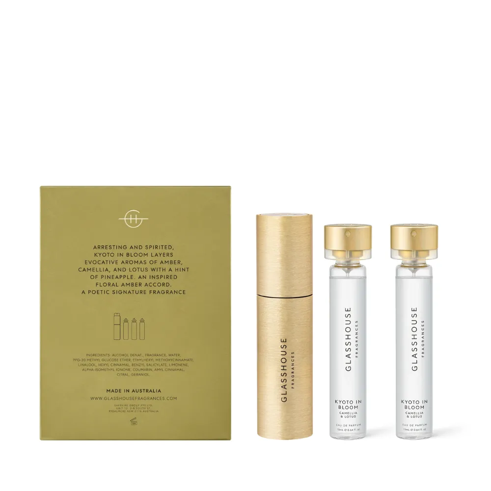 Twist & Spray Refillable Atomiser - Kyoto In Bloom