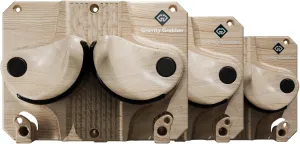 Ultimate Ski & Snowboard Wall Rack | Secure, Non-Slip Storage | Fits Any Ski/Board | Garage Organization | Ski Storage Rack | Snowboard Storage Rack | Winter Gear Organizer | 3 Pck