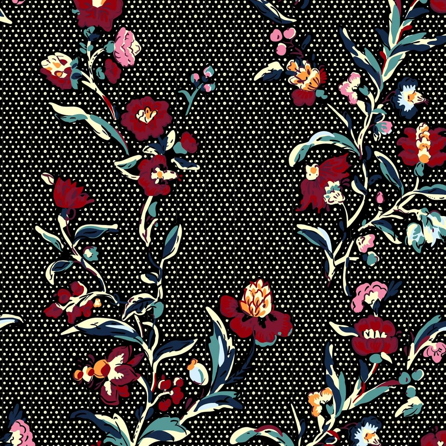 Vera Bradley Cotton Grand Hanging Travel Organizer