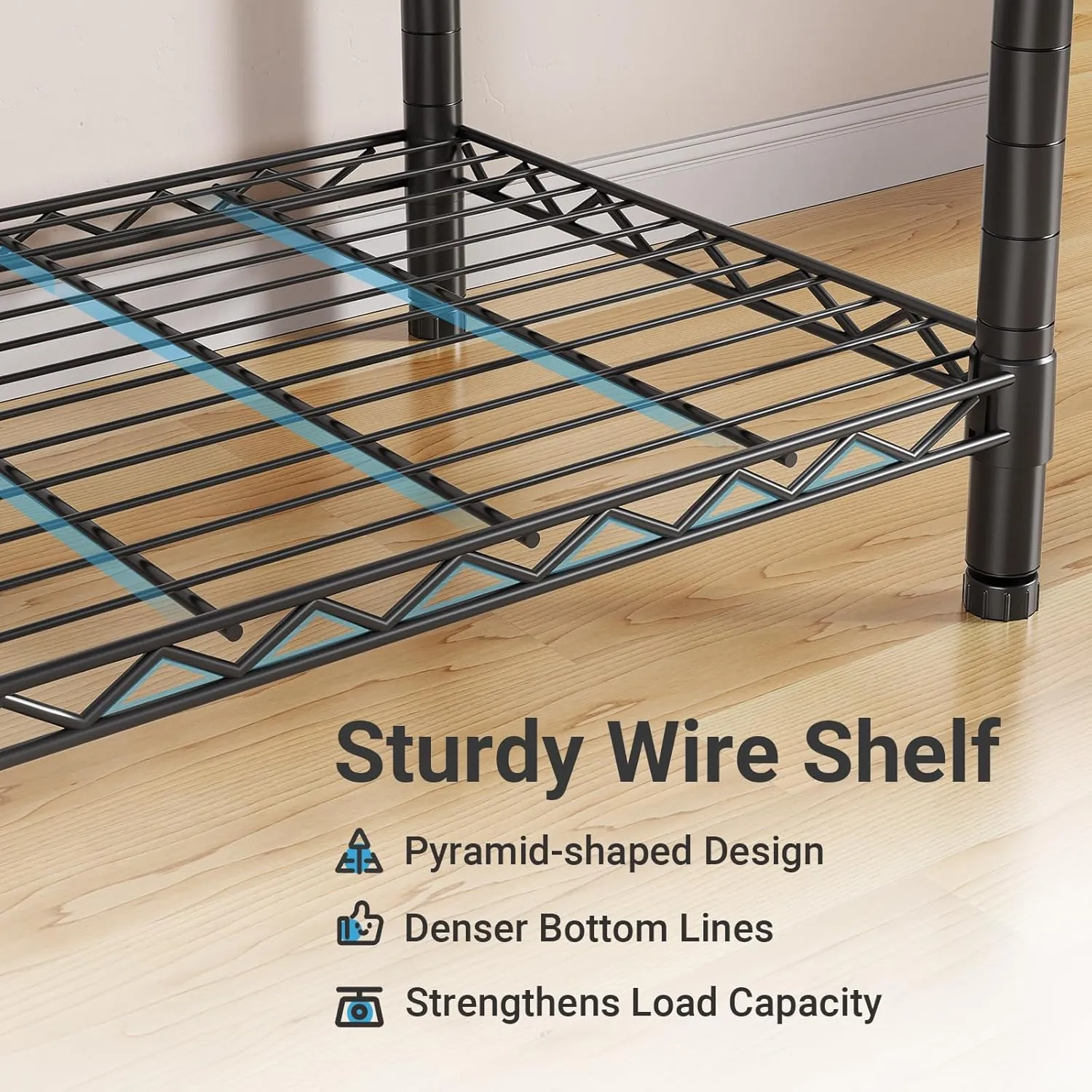 VIPEK R2C Plus Heavy Duty Rolling Garment Racks with Cover Clothing Rack for Hanging Clothes Portable Closet with Adjustable Wire Shelving & Double Rods, Black Rack with Black Upgarded Polyester Cover