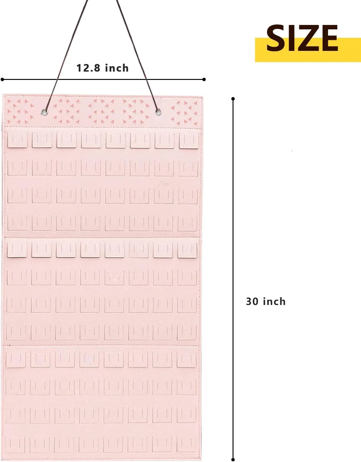 Wall Hanging Brooch Pin Organizer,Pins Collection Display Case,Brooch Collection Storage Holder,Holds Up to 170 Pins(Not Include any Accessories)