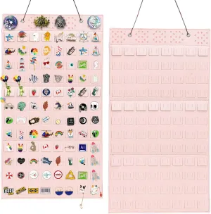 Wall Hanging Brooch Pin Organizer,Pins Collection Display Case,Brooch Collection Storage Holder,Holds Up to 170 Pins(Not Include any Accessories)