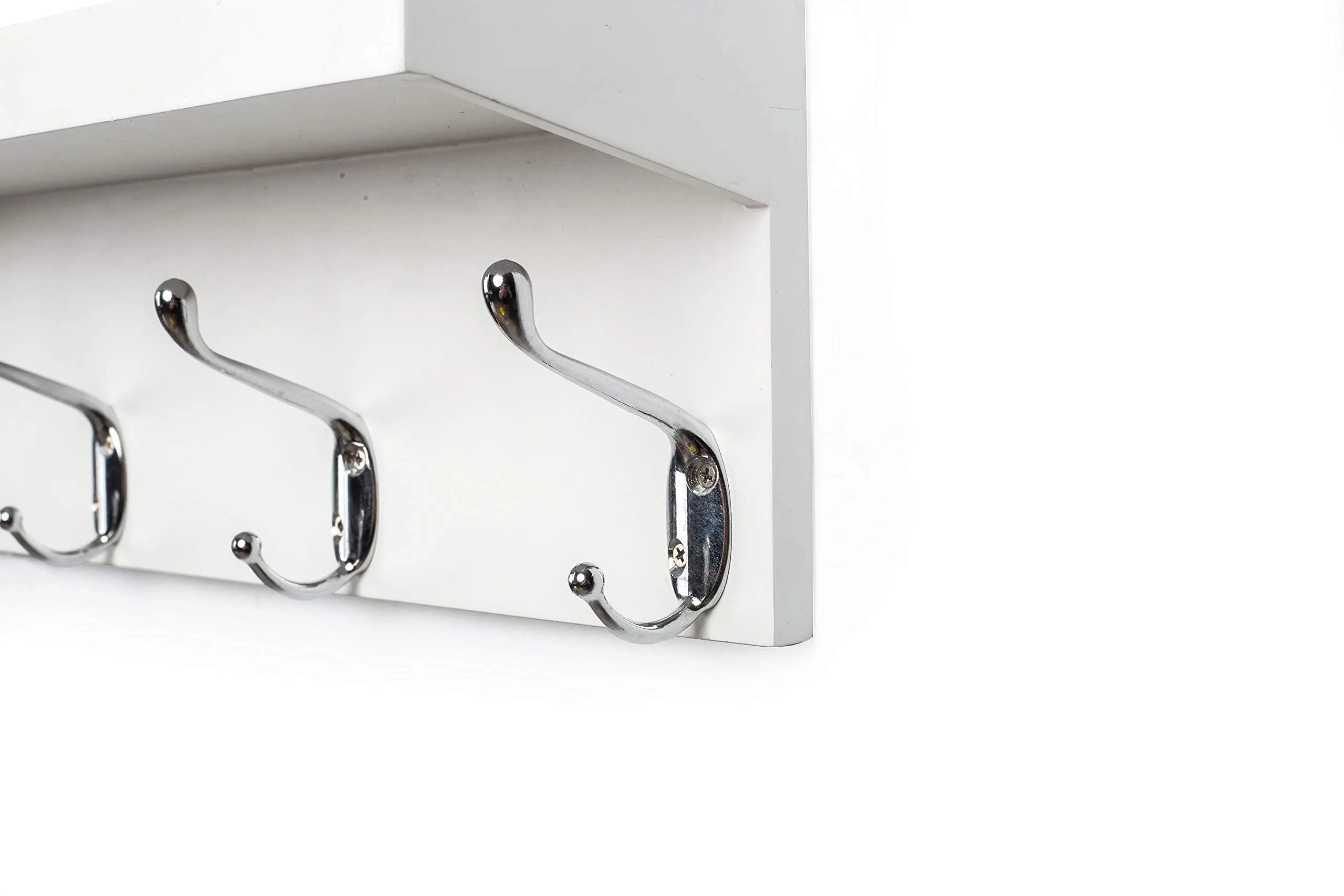 Wall Hanging Organizer with 4 Sturdy Hooks